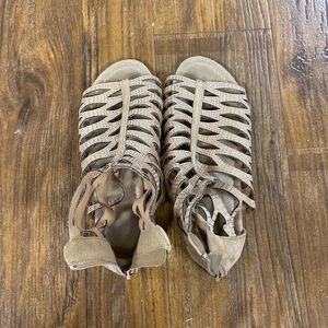 Cream Fashion Nova Sandals